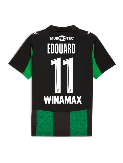 RC Lens Odsonne Edouard #11 Replika Borta Kläder 2025-26 Kortärmad RC Lens Odsonne Edouard #11 Replika Borta Kläder 2025-26 Kortärmad